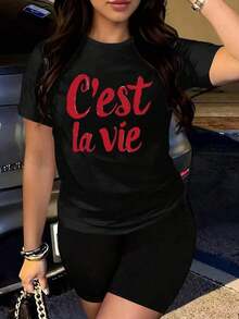 Women T-Shirts - Black - View 1