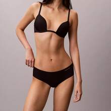 Calvin Klein Perfectly Fit Lightly Lined Plunge Bra QF8427 Underwear  Women  Bras + Bralettes Underwear Sleepwear - 黑色 - 查看 6