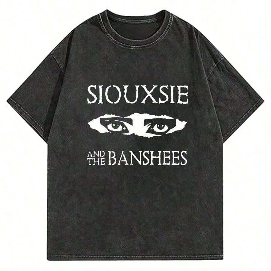 T-Shirt With DTG Print Inspired By Singer Auto Salvage - 黑色 2 - 查看 1