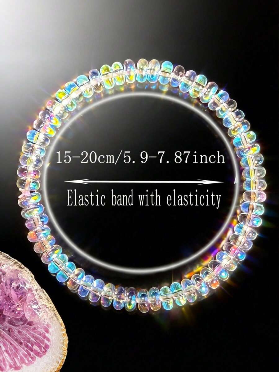 1pc Menopause Adjustable Bracelet, Elastic Cord Jewelry, Helps Maintain Emotional Balance
