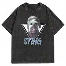 T-Shirt With DTG Print Inspired By Singer Auto Salvage - 黑色 16 - 查看 6