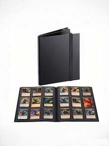 Premium 360-Slot Game & Sports Card Collector's Album With Secure Pages - Durable PP Material, Perfect For Collectors - Multicolor - View 5
