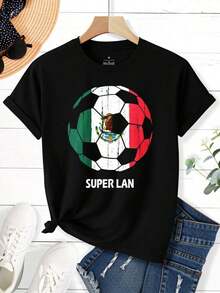 Camiseta de la Copa Mundial de Fútbol de México 2026 para Fanáticos - Negro - Ver 2