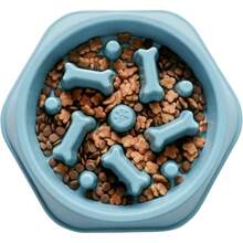 Slow Feeder Dog Bowls Anti Gulping Reduces Gastric Burden Prevents Bloat And Digestive Issues Durable Material Easy To Clean Puppy Slow Feeder Bowl Healthy Eating Excess Energy Management MRGX - Random Color 1pc - View 8