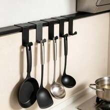 1/4PCS Ganchos para Gabinete, Ganchos de Cocina para Colgar Utensilios de Cocina, Herramientas de Cocina, Artículos Esenciales de Cocina - Ver 5