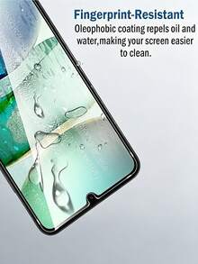 2片裝 9H 硬度 HD 鋼化玻璃螢幕保護貼，防爆耐刮，適用於 Galaxy S26 A57 A37 / 適用於 15T Poco X7 Pro Note 14 / 適用於 iPhone 17 系列，無氣泡自動吸附，簡易安裝保護膜 - 2Pcs - 查看 6