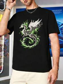Men T-Shirts - Black - View 1