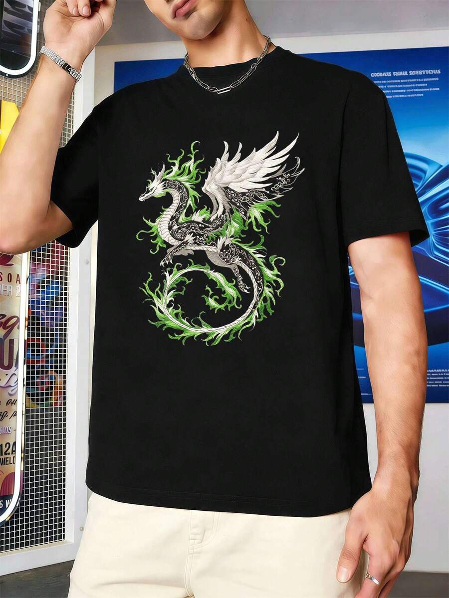 Men T-Shirts - Black - View 1