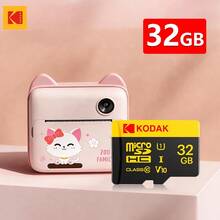 Kodak 16GB C10 U1 Micro SD 卡附適配器，32GB Class10 閃存記憶卡，兼容相機、監控、汽車、智慧型手機、螢幕 - 查看 10