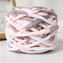 1 Roll 90-100g Ombre Colored Soft & Warm Handmade Knitting Yarn, Suitable For Scarves, Dolls, Blankets - Each Ball Weighs Approximately 90g-100g. - View 18