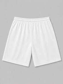 Strevion TEENAGE MUTANT NINJA TURTLES | SHEIN Men's Summer Loose Ninja Turtles I Love NY Graphic Print Casual Sports Shorts - White - View 2