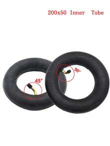 Cámara interior de butilo de 200x50 para ruedas delanteras y traseras de patinete eléctrico de 8 pulgadas, piezas de repuesto de cámara interior de 200*50 - cámara de aire 200x50 - Ver 1
