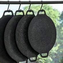 Korean Grill In Two Sizes, With A Round, Non-Stick Grill Plate (28 Cm), Ideal For Home And Outdoor Use – A Must-Have For Every Kitchen - View 9