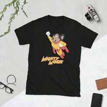 Camiseta de Mighty Mouse.JPG - Negro - Ver 1