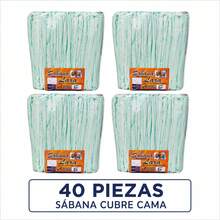 PAÑAL SABANA CUBRECAMA POR 40 PIEZAS - Verde - Ver 5