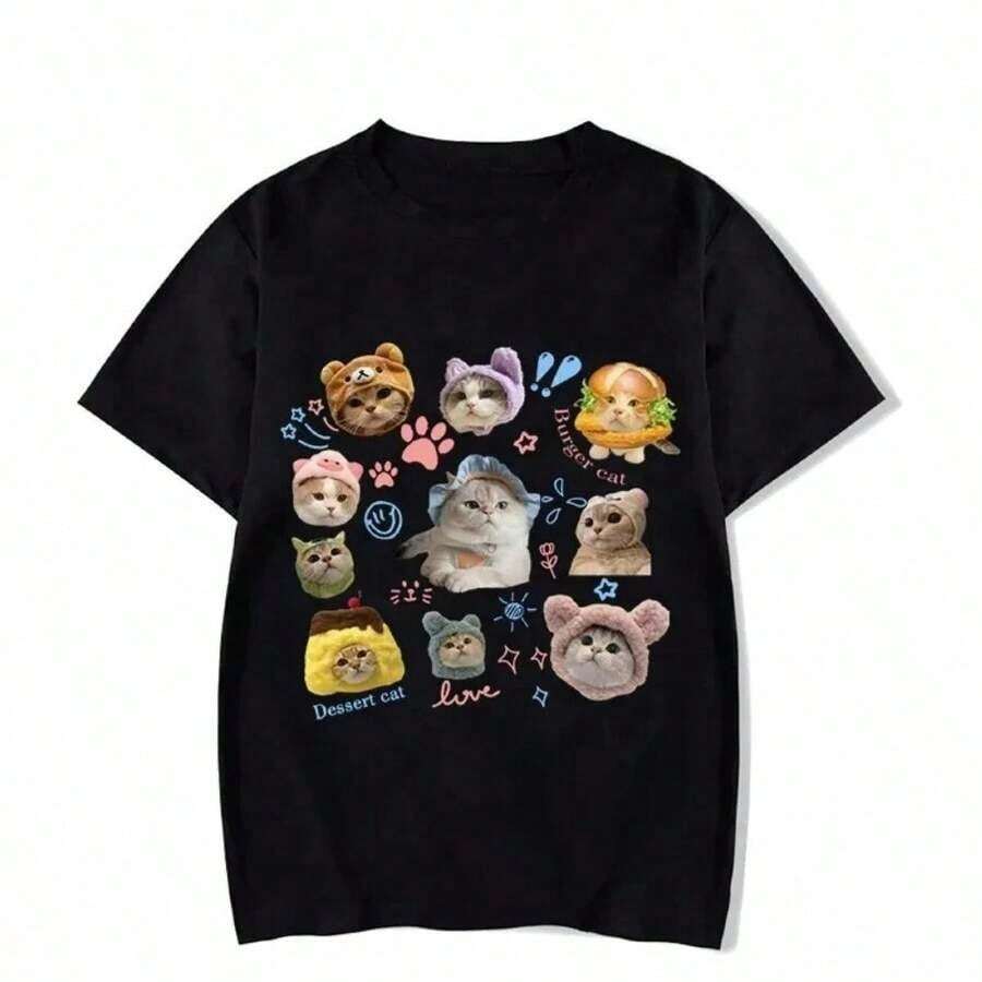 Women T-Shirts - Black - View 1