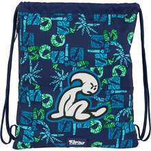 | El Niño Sports Bag Drawstring School Backpack, School Bag With Drawstring Closure And Side Pocket With Zipper, Lightweight And Fiable For Back To School - Glassy - View 2