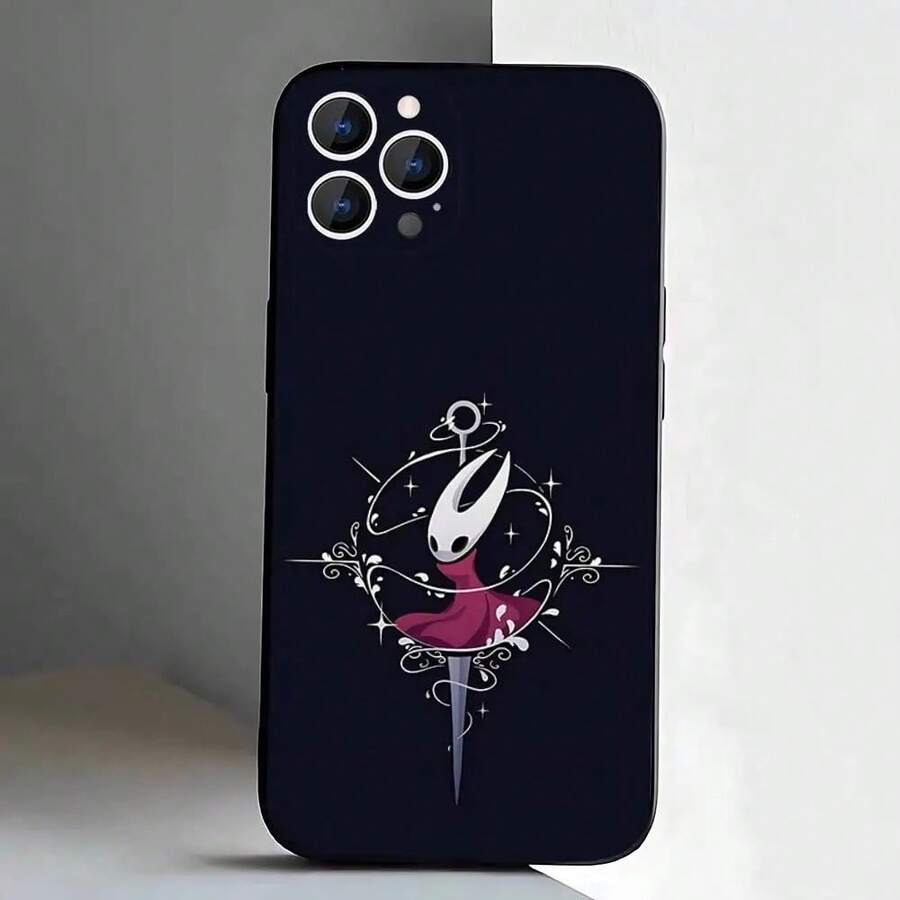 Hot H-Hollow K-Knight Game Phone Case For IPhone 17 16 15 14 13 12 Pro Max Plus E SE4 Air Mini Black Soft Galaxy S26 S25 S24 S23 S22 S21 A54 A55 A34 A35 - z8 - 查看 1