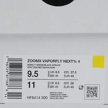 Nike Giày chạy bộ cổ thấp nam ZOOMX VAPORFLY NEXT% 4 HF6414-300 - Màu xanh Bạc hà - Xem 7
