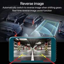 1080P Touch Screen Dual Dash Cam, Front And Rear Recording, Includes 32GB Storage Card, Car DVR With G-Sensor, 170° Wide Angle, 4" IPS Screen, 24-Hour Parking Monitor Mode, Supports Up To 64GB Storage Card - Black - View 6