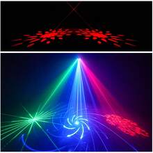 Lampu Panggung DJ Disko, Dilengkapi dengan Kontrol Jarak Jauh, Kontrol Suara, dan Fungsi Konsol DMX Terintegrasi, Cocok untuk Pertunjukan Panggung, Bar, KTV, Bernyanyi dan Menari, Pesta, Ulang Tahun, Penciptaan Suasana, dan Pernikahan - Steker Tipe B AS (110-127V) - View 4