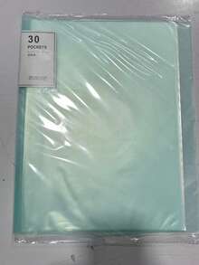 1 pièce Chemise de classement de 30 pages, couleurs macaron pour la rentrée scolaire, chemise de classement à bouton-pression de 30 pages A4 avec poches transparentes multicouches, organisateur de documents de bureau imperméable et résistant à la saleté, classeur pour examens et devoirs, porte-documents pour CV, organisateur de documents A4 de couleur macaron minimaliste - A - Voir 10