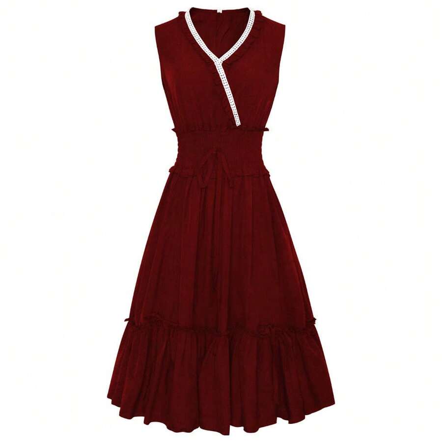 Stage Dance Wear - Burgundy - View 1