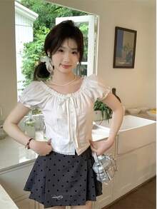 Women Tops - White - View 6