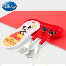Monogram 1 Set 2pcs Disney Official Licensed Cars Red McQueen Cartoon Fork & Spoon Set, Teenager Tableware, Restaurant Food Gift, Racing Dream Lightning Speed, PP Material, Birthday Racing Party, Back To School, Birthday Christmas - Red - View 7