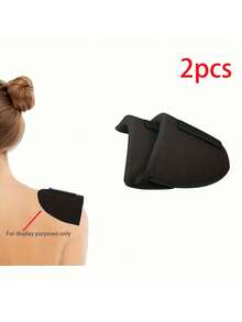 2pcs Soft & Breathable Thick Foam Shoulder Pads, Suitable For Women, Elegant Sports-Themed Design, Non-Slip & Detachable, Soft Foam Shoulder Pads For Men, Suitable For Suit Jackets - Multicolor - View 11