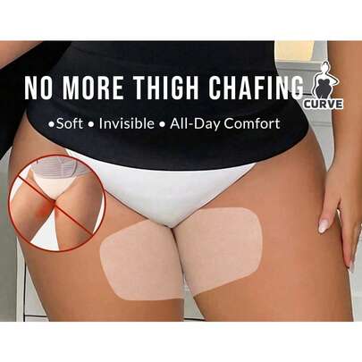 20 pièces/paquet Coussinets jetables non tissés anti-frottements pour les cuisses, convenant aux grandes tailles, doux et respirants, protecteurs de cuisses anti-friction invisibles, convenant aux hommes et aux femmes, protège-cuisses ultra-fins pour l'extérieur, les voyages, la course, la randonnée, le fitness et le port quotidien, peau-friendly et faciles à appliquer sur les robes, shorts et combinaisons
