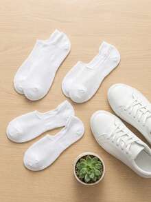 1/2/4/6/10 Paar Damen Unsichtbare Socken, rutschfest, atmungsaktiv, unsichtbare Liner Socken geeignet für verschiedene Schuhe - Verschiedenfarbig - Übersicht 2