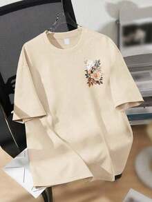 Camiseta de cuello redondo con flores de margarita para tallas grandes, adecuada para vacaciones de verano, Año Nuevo, Día de San Valentín, Día de la Madre y otras ocasiones.Top casual de verano.Adecuado para vacaciones de verano, playa, días de descanso, atuendo de primavera, top de verano, ropa de verano para mujer;Camiseta de manga corta para graduación;conjunto para la vuelta al cole;ceremonia de graduación;vestimenta del maestro de la escuela;Conjunto de verano para familiares y amigos.Adecuado para uso diario, salidas, festivales, playa, fiestas, cumpleaños, reuniones, escuela, festivales de música, vacaciones, desplazamientos, fitness, bodas, Año Nuevo. - Blanco - Ver 9