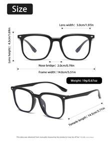 1 Pair Women's Elegant Intellectual Portable Fashion Spring Break Photochromic Glasses, Suitable For Summer Driving, Boating, Camping, Street Photography And Outdoor Outfits, Fashion Accessory, Suitable For All Face Shapes - Multicolor - View 8