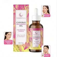 Caramela Beauty Cyperus Rotundus Oil For Natural Permanent Hair Reduction,Mother's Day Gift,Holiday Gift,Birthday Gift,Gift For Women - Hoa - Xem 1