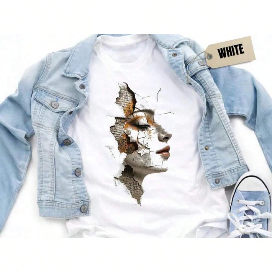 Women T-Shirts - White - View 1