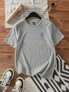 Women T-Shirts - Light Gray - View 4