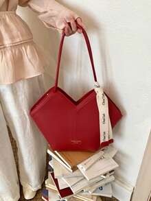 Dedoo New Arrival Fashion Handbag, European And American Style, Versatile (Random Delivery Of Style, Pattern And Color) - Red - View 3