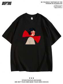 Women T-Shirts - Black - View 7