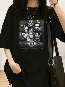 Women T-Shirts - Black - View 7