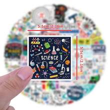 科学展览贴纸，工艺品，可用于装饰文具、杯子、行李箱、冰箱、滑板、吉他等。 - 1 Set - 查看 3