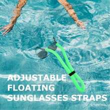 Floating Fashion Glasses Straps For Water – 1 Pack Buoyant Glasses Retainer For Men Women–Adjustable Floatable Eyewear Lanyard For Boating Kayaking Fishing - Multicolor - View 2