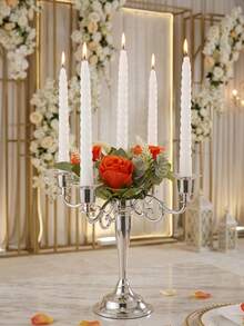Elegant Multi-Arm Candlesticks,Candle Holder,Birthday Decoration,Graduation,Gift,Perfect For Creating A Romantic Atmosphere In Living Room,Holiday,Festival Decor,Fireplace Decor,Christmas Parties,Graduation Decoration,Wedding,Restaurants,An Partieds. - Fashionable - View 10