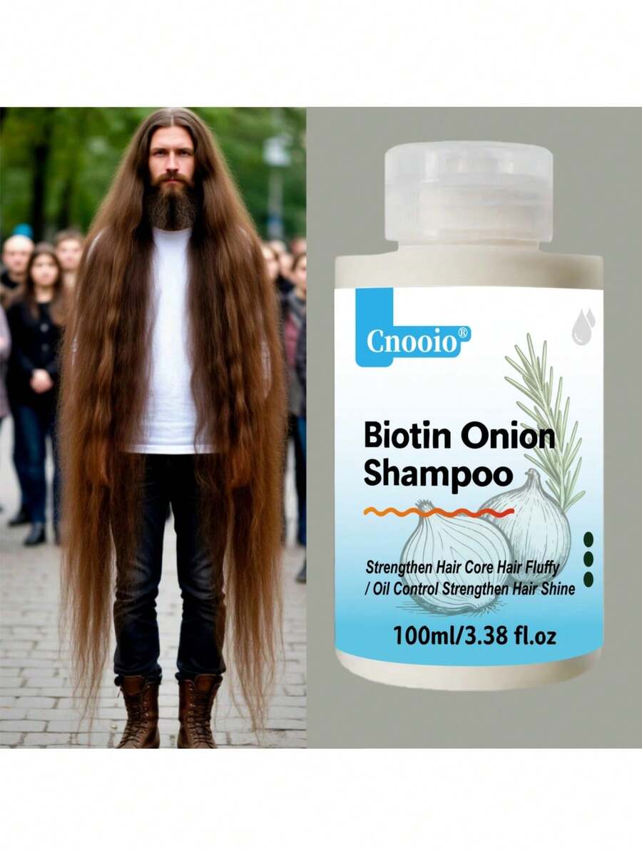 生物素洋蔥洗髮精 強化髮芯 髮質蓬鬆 / 控油 強化髮質光澤 迷迭香洗髮精 深層清潔髮絲 解決髮味 洋蔥洗髮精讓髮絲亮澤彈潤 生物素洗髮精 植物萃取洗髮精 - 1 件洗髮精 - 查看 1