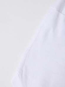 Women's Round Neck T-Shirt With Lemon Fruit Graphic Print - White - View 5