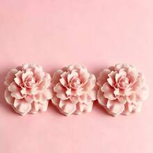 Carnation Flower Silicone Mold DIY Aromatherapy Plaster Car Diffuser Stone Flower Aromatherapy Handmade Soap Mold - Flowers - View 5