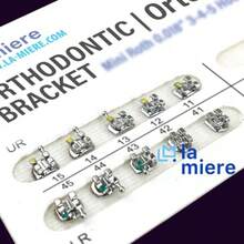 20PCS Orthodontic Mini Roth Brackets Roth 0.018 Slot Bondable With Hook On 345, 20pcs/Pack, 1PK - MINI Roth 0.018 - View 2