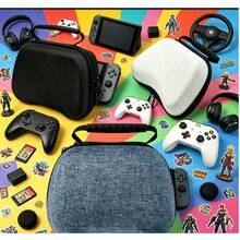 Tas Penyimpanan Kontroler, Casing Pelindung Kontroler Game Nirkabel Multi-Seri, Kompatibel dengan Switch 2 Pro 2025 & Kontroler Game Pihak Ketiga Universal, Tas Penyimpanan Pelindung Tahan Guncangan - View 9