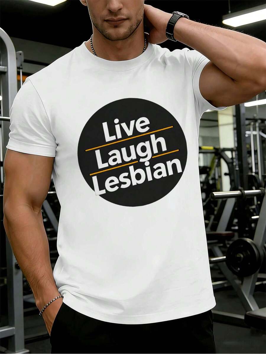 Men Plus Size T-Shirts - White - View 1