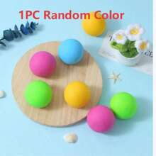 1pc, Random Color, Colorful Squishy Ball Party Gift Set, Sensory Toy, Classroom Reward, Candy Bag Filler, Christmas Gift, Thanksgiving, Halloween, New Year Birthday Gift, Random Color, Squishy Toys, Cute Stuff, Cheese Squishy, Squishy Dumpling - Pinch - View 6